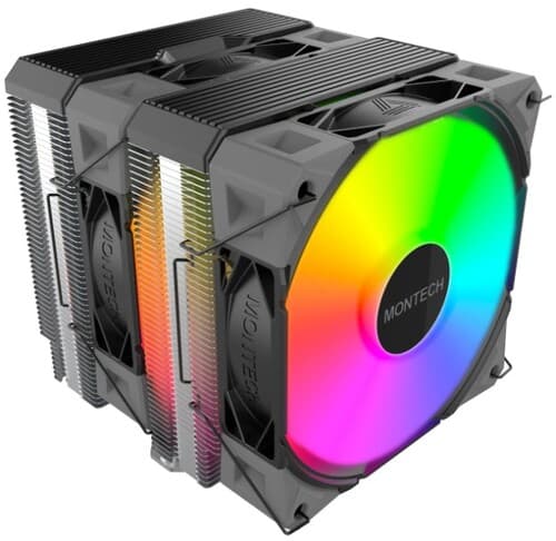 Montech Кулер для процессора MONTECH NX600 ARGB [NX600 ARGB (B)] черный