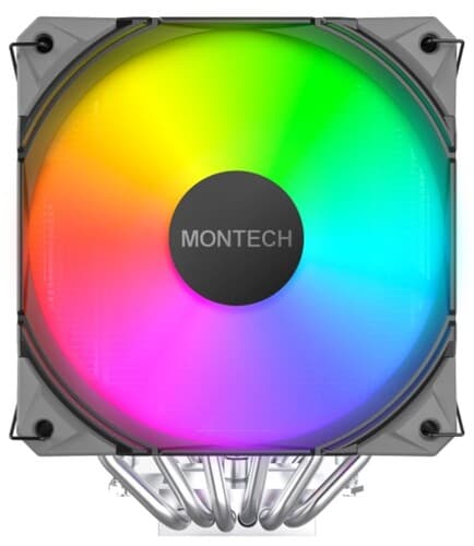 Montech Кулер для процессора MONTECH NX600 ARGB [NX600 ARGB (B)] черный, фото 13