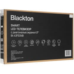 Blackton 43" (109 см) Телевизор Blackton Bt 43FS34B черный, фото 12