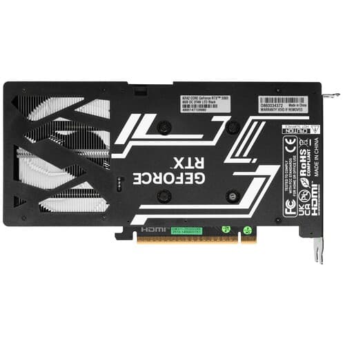KFA2 Видеокарта KFA2 GeForce RTX 5060 CORE OC 2FAN LED Black [56NSN8MDDCOK], фото 3