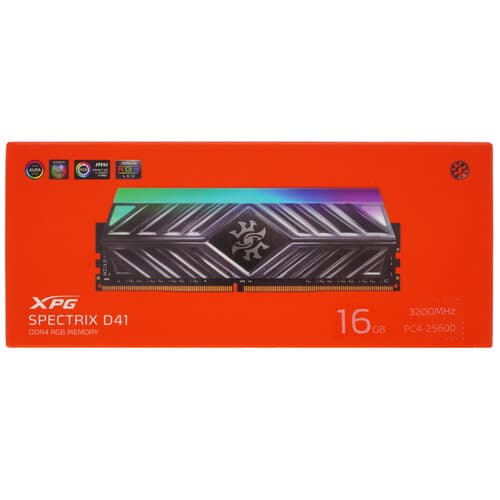 XPG (ADATA) Оперативная память ADATA XPG SPECTRIX D41 RGB [AX4U320016G16A-ST41] 16 ГБ, фото 4