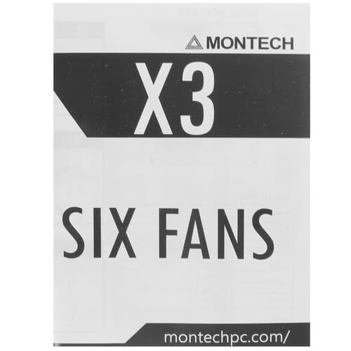 Корпус MONTECH X3 GLASS [X3 GLASS (B)] черный thumb 15