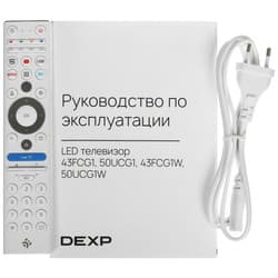 DEXP 43" (108 см) Телевизор DEXP 43FCG1W белый, фото 10