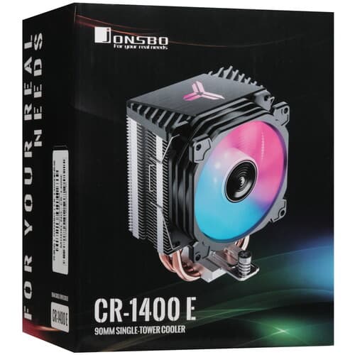 JONSBO Кулер для процессора JONSBO CR-1400E [CR-1400 E Black] черный, фото 12