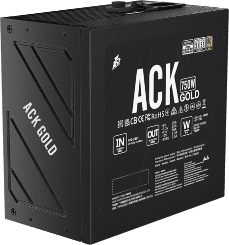 Блок питания 1STPLAYER ACK GOLD [HA-750BA2-BK] черный thumb 14
