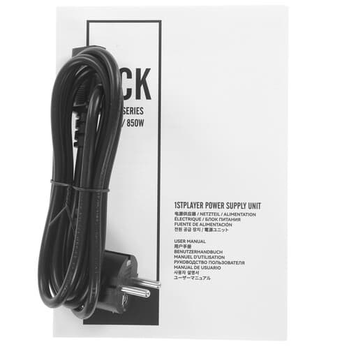 Блок питания 1STPLAYER ACK GOLD [HA-750BA2-BK] черный thumb 7