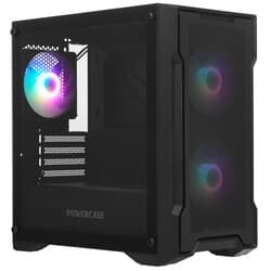 Корпус PowerCase Mistral Micro X3B [CMMXB-A3] черный thumb 1