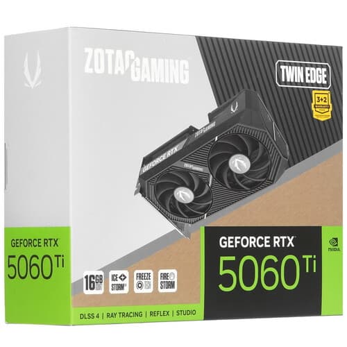 Zotac Видеокарта Zotac GeForce RTX 5060 Ti GAMING Twin Edge [ZT-B50620E-10M], фото 8