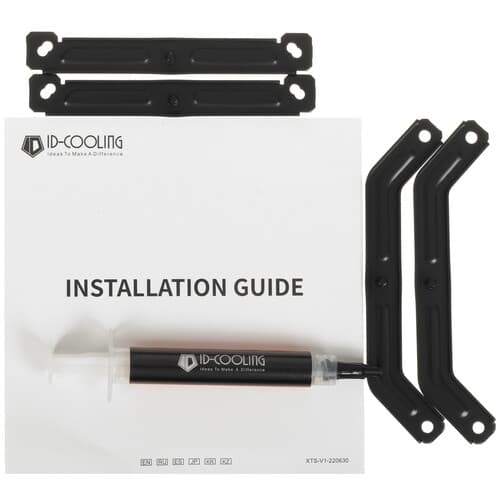 ID-Cooling Кулер для процессора ID-COOLING SE-224-XTS MINI BLACK  черный, фото 7