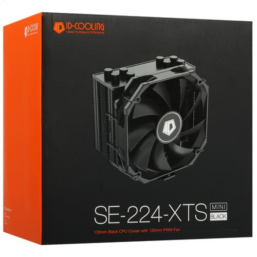 ID-Cooling Кулер для процессора ID-COOLING SE-224-XTS MINI BLACK  черный, фото 9