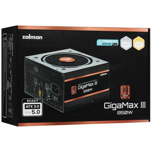 Блок питания ZALMAN GigaMax III 850W [ZM850-GV3] черный thumb 9