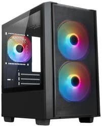 Корпус XASTRA A400M 3FRGB [A400M-2FC14F-1FC12F] черный thumb 2