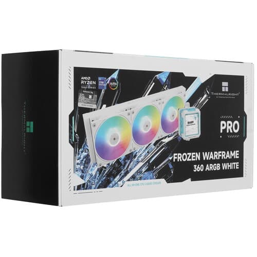 Система охлаждения Thermalright Frozen Warframe Pro 360 ARGB  белая thumb 12