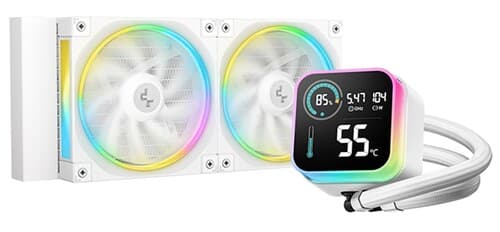 Система охлаждения DEEPCOOL LQ240 WH  белая thumb 1