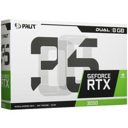 Palit Видеокарта Palit GeForce RTX 3050 Dual V1 [NE63050018P1-1070D], фото 10