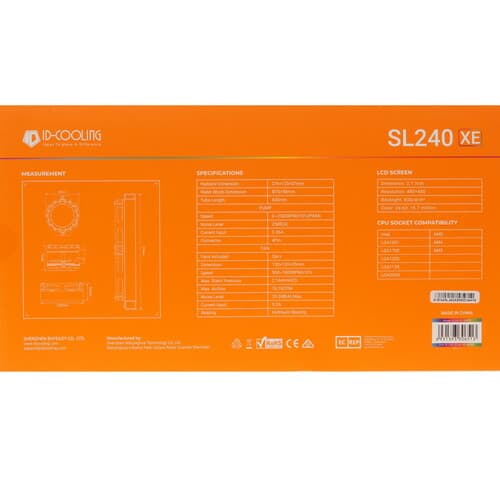Система охлаждения ID-COOLING SL240 XE  белая thumb 11