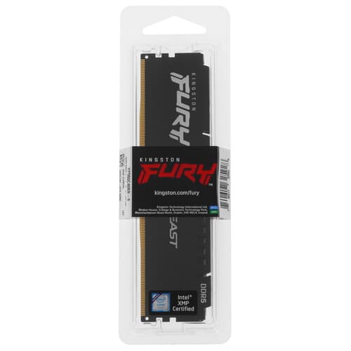 Kingston FURY Оперативная память Kingston FURY Beast Black [KF560C40BB-8] 8 ГБ, фото 3