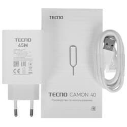Tecno 6.78" Смартфон Tecno CAMON 40 256 ГБ белый, фото 10