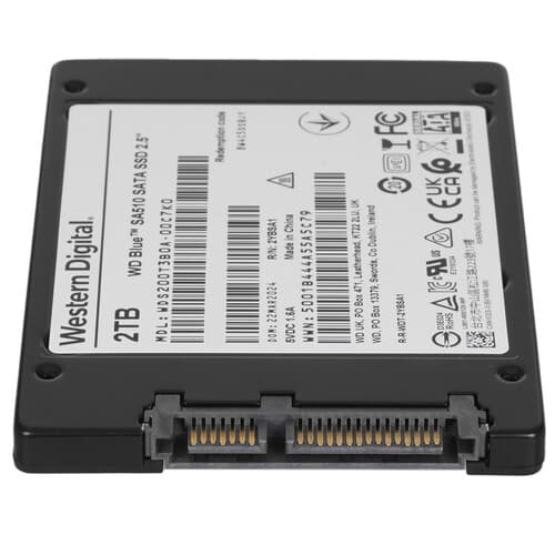 Western Digital 2000 ГБ 2.5" SATA накопитель WD Blue [WDS200T3B0A], фото 3