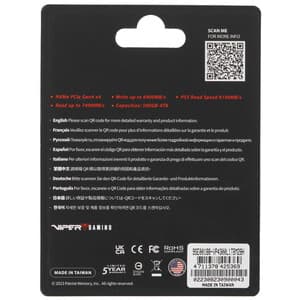1000 ГБ M.2 NVMe накопитель Patriot Viper VP4300 Lite [VP4300L1TBM28H] thumb 2
