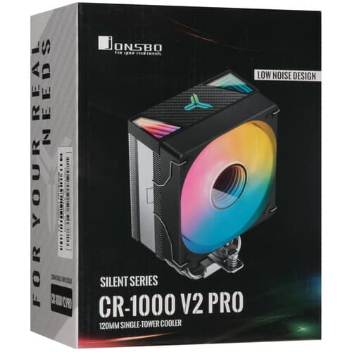 JONSBO Кулер для процессора JONSBO CR-1000 V2 PRO Color [CR-1000 V2 PRO Color] черный, фото 12