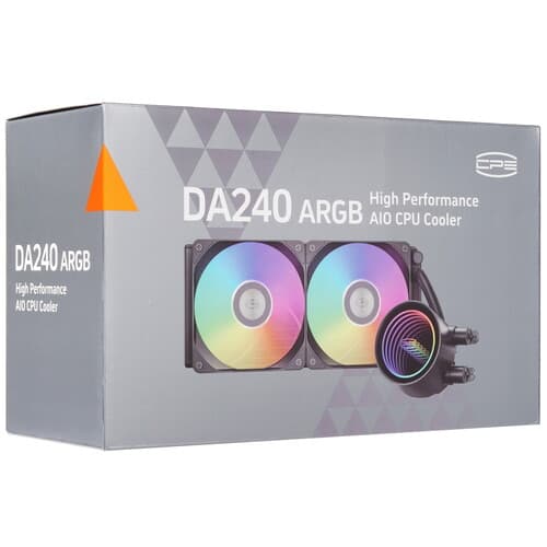 Система охлаждения PCCooler DA240 ARGB черная thumb 11