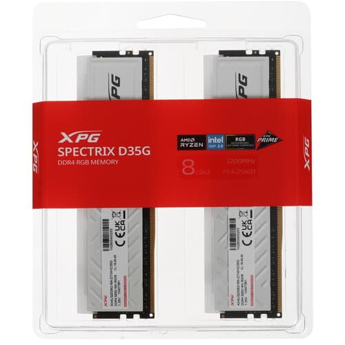 XPG (ADATA) Оперативная память ADATA XPG SPECTRIX D35G RGB [AX4U32008G16A-DTWHD35G] 16 ГБ, фото 4