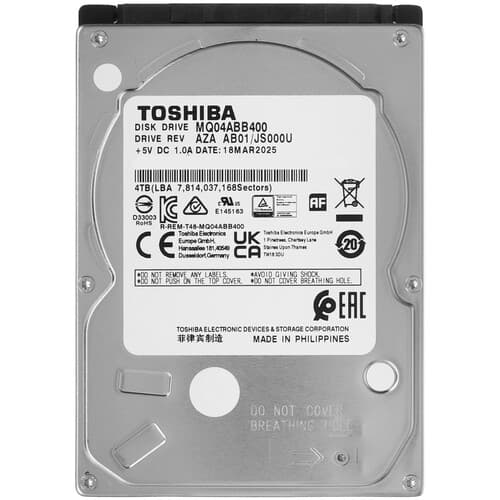4 ТБ Жесткий диск Toshiba MQ04AB [MQ04ABB400]