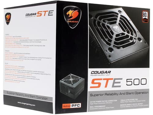 Блок питания Cougar STE 500W [CGR ST-500] черный thumb 7