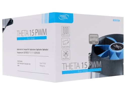 DEEPCOOL Кулер для процессора DEEPCOOL THETA 15 PWM [DP-ICAS-T15P] черный, фото 6