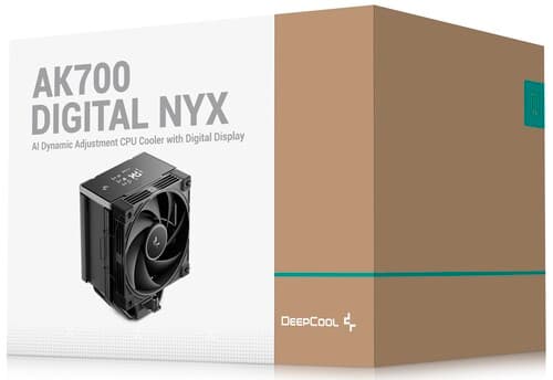 DEEPCOOL Кулер для процессора DEEPCOOL AK700 DIGITAL NYX [R-AK700-BKNNMN-GJD-1] черный, фото 9