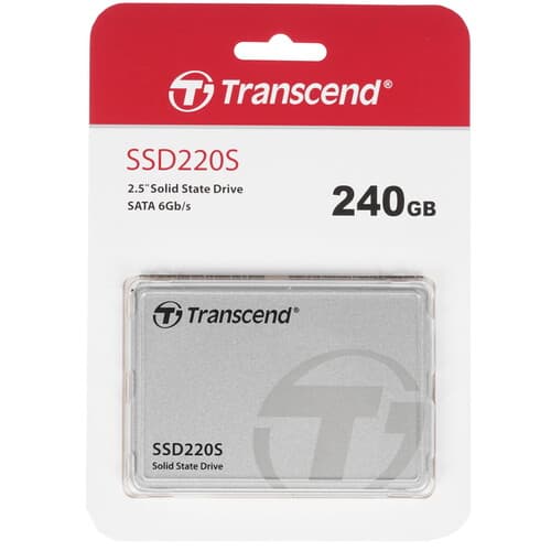 Transcend 240 ГБ 2.5" SATA накопитель Transcend 220S [TS240GSSD220S], фото 2