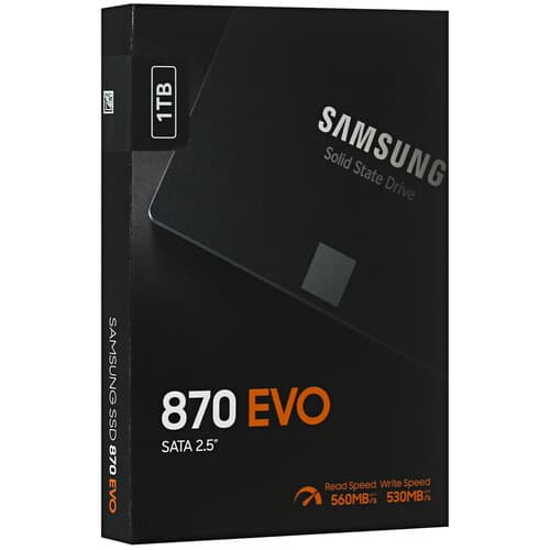 Samsung 1000 ГБ 2.5" SATA накопитель Samsung 870 EVO [MZ-77E1T0BW], фото 6