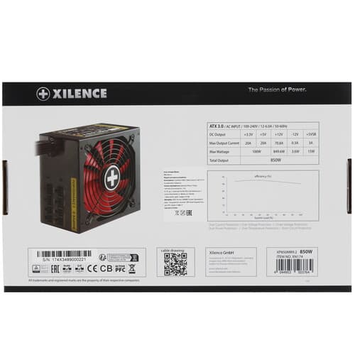 Блок питания Xilence Performance X+ XN174 [XP850MR9.2] черный thumb 8