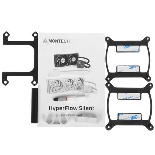 Система охлаждения Montech HyperFlow Silent 360  белая thumb 7