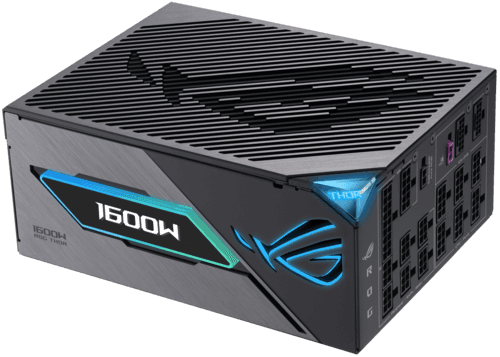 Блок питания ASUS ROG THOR 1600W Titanium III [90YE00V1-B0NA00] черный thumb 1