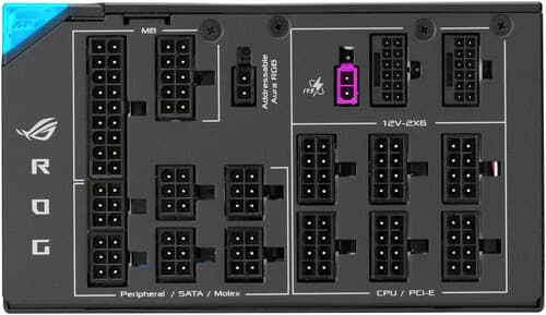 Блок питания ASUS ROG THOR 1600W Titanium III [90YE00V1-B0NA00] черный thumb 19