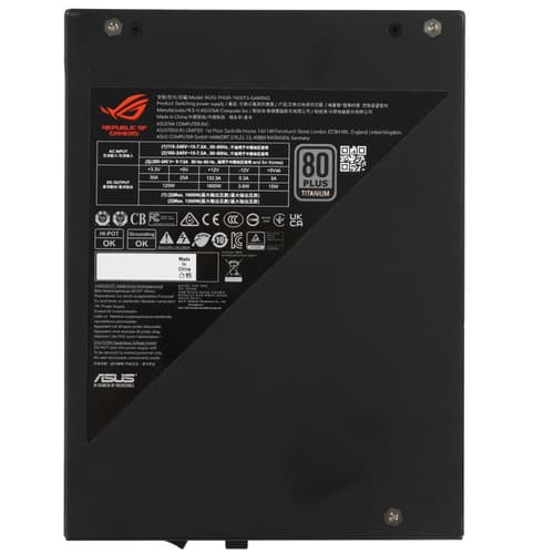 Блок питания ASUS ROG THOR 1600W Titanium III [90YE00V1-B0NA00] черный thumb 5