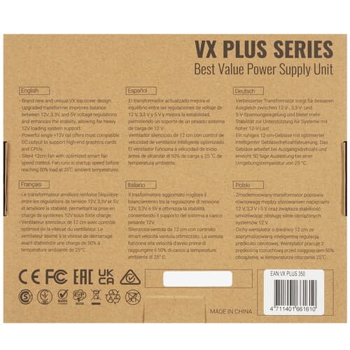 Блок питания Formula VX PLUS 350 [VX-350 PLUS 350W] черный thumb 8