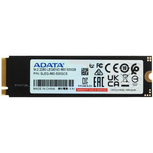 500 ГБ M.2 NVMe накопитель ADATA LEGEND 860 [SLEG-860-500GCS] thumb 1