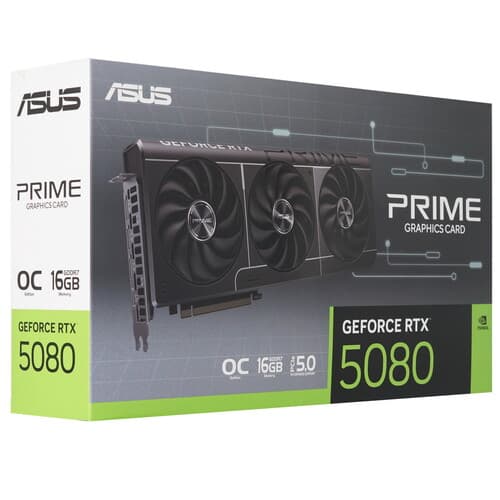 ASUS Видеокарта ASUS GeForce RTX 5080 PRIME OC Edition [PRIME-RTX5080-O16G], фото 12