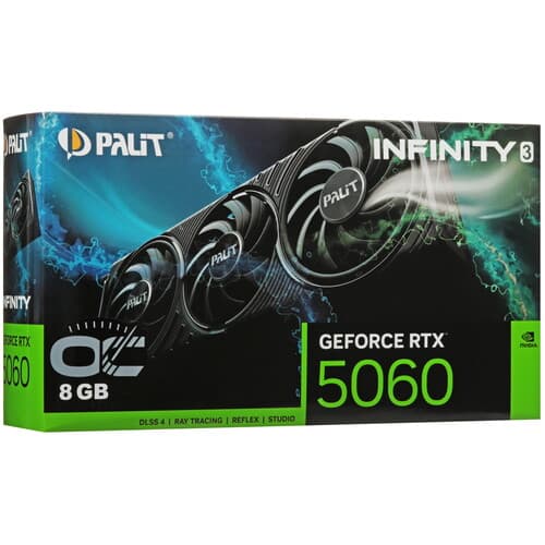 Palit Видеокарта Palit GeForce RTX 5060 Infinity 3 OC [NE75060T19P1-GB2063S], фото 10