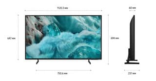 Samsung 50" (125 см) Телевизор Samsung QE50Q7FAAUXRU черный, фото 9