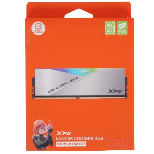 XPG (ADATA) Оперативная память ADATA XPG Lancer RGB [AX5CU9200C4224G-DCLACRSG] 48 ГБ, фото 5