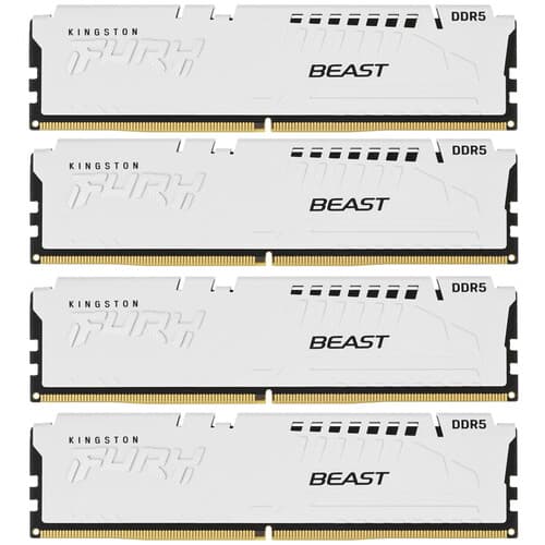 Kingston FURY Оперативная память Kingston FURY Beast White [KF560C40BWK4-64] 64 ГБ