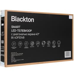 Blackton 40" (102 см) Телевизор Blackton Bt 40FS34B черный, фото 12