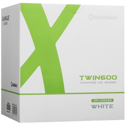 GameMax Кулер для процессора GameMax Twin 600 White [ГС-00007690] белый, фото 9