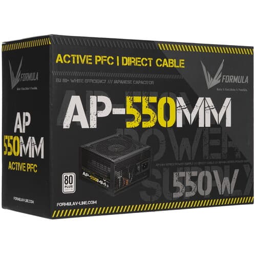 Блок питания Formula AP-550ММ [AP-550ММ] черный thumb 7