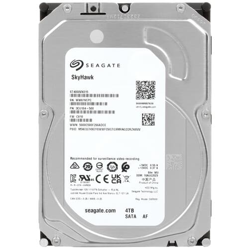 Seagate 4 ТБ Жесткий диск Seagate SkyHawk [ST4000VX015]