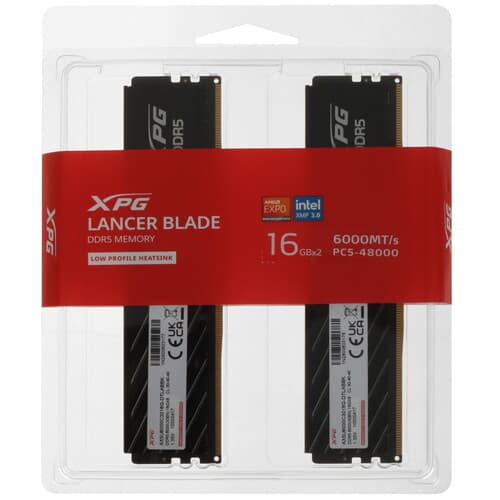 XPG (ADATA) Оперативная память ADATA XPG Lancer Blade [AX5U6000C3016G-DTLABBK] 32 ГБ, фото 3